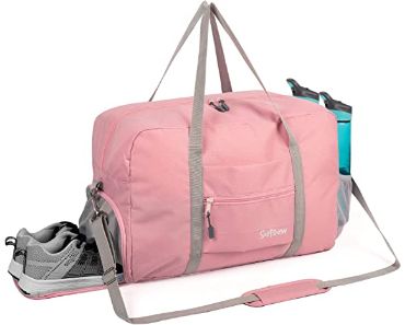 SportsNew Unisex Pink Travel Duffel Bag