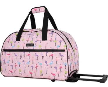 Betsey Johnson Travel Bags with 2 Rolling Wheels