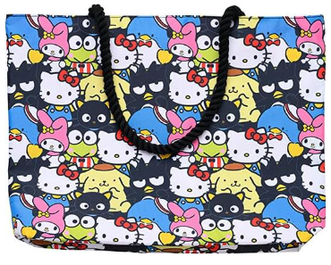 Hello Kitty and Friends Print Tote Bag
