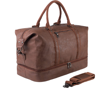 Seyfocnia Leather Travel Bag