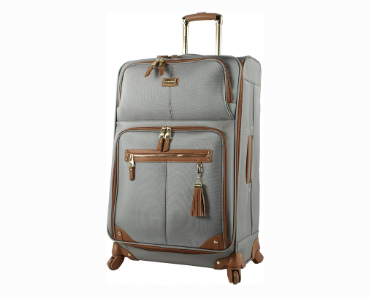 Steve Madden Checked 28 Inch Softside Suitcase
