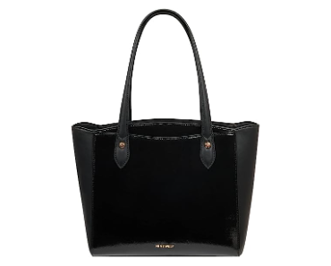 Nine West Modern Lines Patent Tote