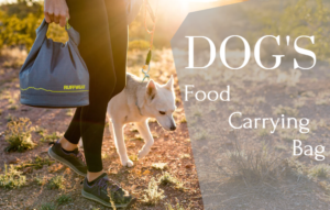 dog food travel bag