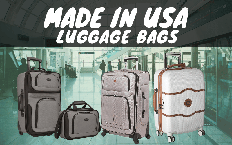 Made in usa Luggage bags