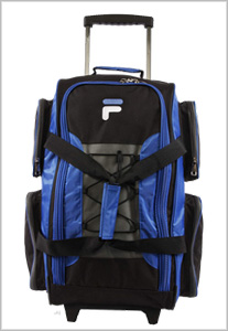 World Clouds Roller Travel Bag